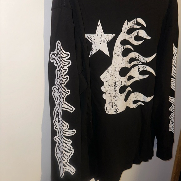 Hellstar Black Graphic Long Sleeve Tee - Picture 4 of 5